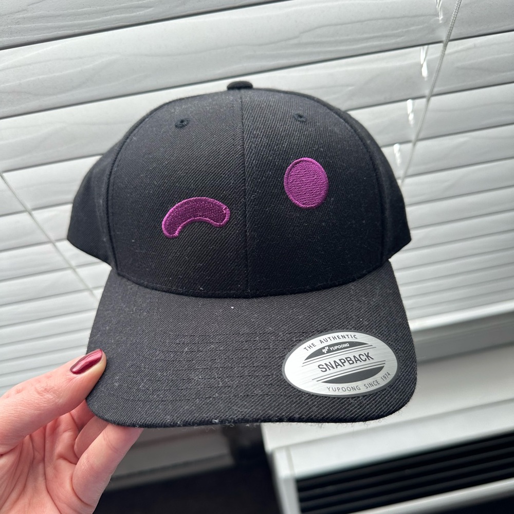 The Classic Black and Purple Hat